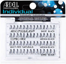 Ardell Individuals DuraLash Knot-Free - Combo Pack Black