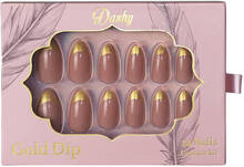 Dashy Nails Gold Dip 24 stk.