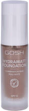 Gosh Hydramatt Foundation Combination Skin Peau Mixte 014R Dark 30 ml
