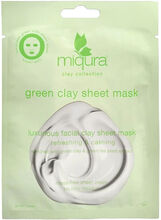 Miqura Green Clay Sheet Mask