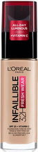 L'oréal Paris Infaillible 32H Fresh Wear Liquid Foundation - 110 Rose Vanilla 30 ml