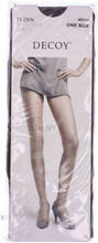 Decoy Silk Look (15 Den) Mocca 2-Pack Knee High One Size