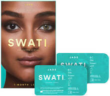 SWATI Cosmetics 1 måneds Kontaktlinser Jade