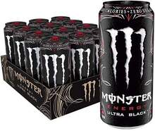 Monster Energy Ultra 12x 500ml Black