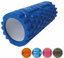 Yoga Grid Foam Roller 33cm Blue