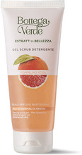 Estratti di bellezza - Gel scrub detergente - Pompelmo Rosa - ideale per uso quotidiano (100 ml) - pelli da normali a grasse