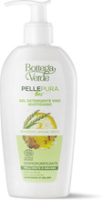 Pelle pura bio - Gel detergente viso quotidiano, dermopurificante, con estratto di Zenzero bio, succo e olio essenziale di Limone, acqua di Orzo bio - pelli miste o grasse