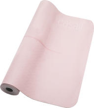 Yoga mat position 4mm - Pink/light grey