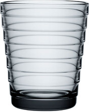 Iittala Aino Aalto Glass Grå 22cl 2pk