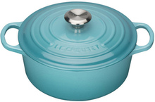 Le Creuset Støpejernsgryte 4,2L/24cm Caribbean