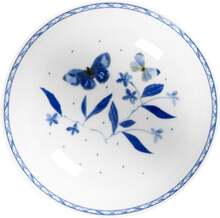 Porsgrunds Porselænsfabrik Bluebird Butterfly Dessertskål 16 cm