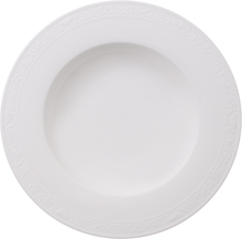 Villeroy & Boch White Pearl Dyp Tallerken 24cm