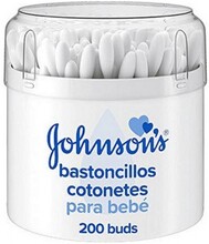 Cotonetes de Algodão Baby Johnsons (200 pcs)
