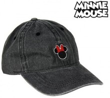Kasket Baseball Minnie Mouse 75328 Sort (56 cm) Marineblå (58 cm)