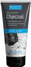 Beauty Formulas Charcoal Facial Scrub Ansigtsscrub - 150 ml