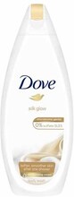 Dove Body Wash - Silk Glow - 225 ml - Plejende Kropssæbe