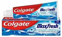 Colgate Max Fresh Cool Mint Tandpasta - 75 ml (Cooling Crystals +10 LongerLasting Cooling)