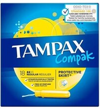 Tampax Compak Regular Tamponer - 18 stk.