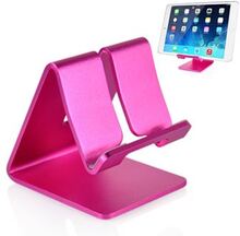 Aluminium holder til Smartphone/ Tablet, universal - Pink