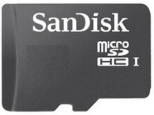 Sandisk MicroSDHC CL 10 - 4 GB