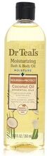 Dr Teals Moisturizing Bath & Body Oil by Dr Teals - Nourishing Coconut Oil with Essensial Oils, Jo