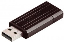 Flash-Drev USB 2.0 64 GB Sort