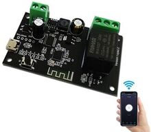 1-kanals WiFi-relæ Tuya Smart Switch Modul APP Fjernbetjening DIY Inching Selvlåsende Arbejde med Al