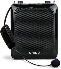 SHIDU S28 25W Portable Wireless Voice Amplifier for Teacher Bluetooth Speaker with Microphone Echo A