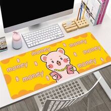 MEILEER HY1228 900x400x3mm Natural Rubber Gaming Mouse Pad Locking Edge Large Desk Mat