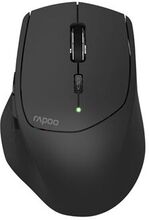 RAPOO MT550G trådløs Bluetooth-mus bærbare 2,4G-mus med modtager til bærbare computere (med 2 AA-bat