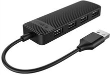 ORICO FL02 Multi-Port USB2.0 Hub Mini Bærbar Mini USB Adapter Højhastighedssynkroniseringskonverter