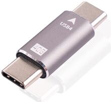 3705-13 40 Gbps USB 4.0 Type-C Adapter USB C Han til Han Data Sync Converter Forlængerkabelstik til