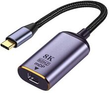 UC-006-M8K USB-C til Mini DP-kabel Type-C Han til MINI-Displayport Hun-kabeladapter Display 8K/60Hz