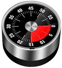 Køkken Countdown Timer Magnetisk 60 minutters Wind Up Mekanisk Timer til hjemmebagning