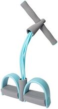 AMYUP Fitness Pedal Puller 4 Tubes Elastic Rope Resistance Band Sit-up Pull-up Sports Training Equip