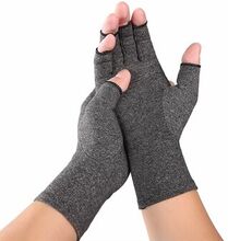 KYNCILOR A0045 One Pair Compression Arthritis Gloves Mens Womens Fingerless Gloves Hand Protector