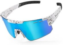 WEST BIKING YP0703139 Sports Bicycle Cycling Glasses Anti-UV Polarized Sunglasses with Interchangeab