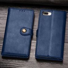Magnetic Clasp Wallet Stand Leather Phone Casing Shell for iPhone 8 Plus / 7 Plus