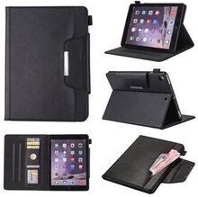 Crazy Horse Leather Wallet Stand Smart Casing for iPad (2018)/ (2017)/ (2016)/Air 2/Air