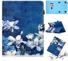 Patterned 10-inch Tablet Universal PU Leather Stand Cover for iPad 9.7 (2018) / Lenovo Tab 4 10 Plus