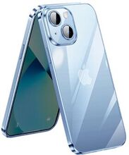 SULADA Shield Eye Series for iPhone 13 PC + TPU Electroplating Transparent Phone Case Anti-drop Cov