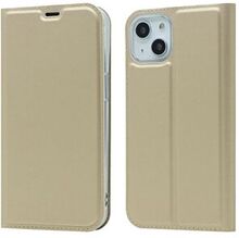 Autoabsorberet Simple Fashion Shockproof Læder Telefon Cover Case med Stand Card Slot til iPhone 13