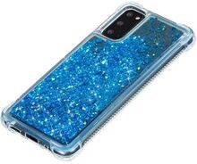 Pure Color Glitter Powder Quicksand TPU Taske til Samsung Galaxy Note 20 / Note 20 5G