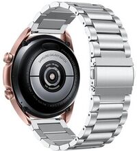 Til Huawei Watch GT 2 42 mm/Watch 2 Urrem i rustfrit Steel Quick Release 20 mm Urrem Business Urrem