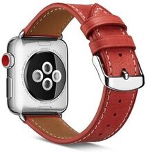 Top Layer Cowhide Leather Watch Strap for Apple Watch Series 5 4 40mm, Series 3 / 2 / 1 38mm