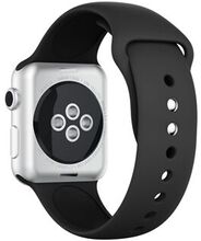Double Buckle Soft Silicone Sport Watch Armbånd til Apple Watch Series 4 40mm / Series 3 2 1 38mm