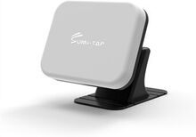 SUMI-TAP Square Arc Base Universal Car Phone Holder 360 Degree Rotatable Magnetic Mobile Phone Stand