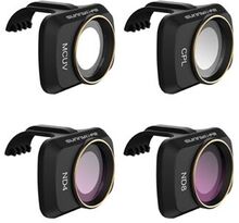 SUNNYLIFE MM-FI9257 4Pcs/Set for DJI Mini SE/Mini 2/Mavic Mini MCUV+CPL+ND4+ND8 Drone Camera Lens Fi
