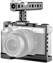 YELANGU C24 ramme af aluminiumslegering, kameramonteringssæt med 1/4 3/8 adapter til Sony Alpha 7C