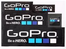 5 stk/sæt til GoPro Hero Camera selvklæbende mærkater Klistermærker tilbehørssæt